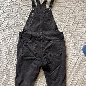 Gap Black Denim Overalls